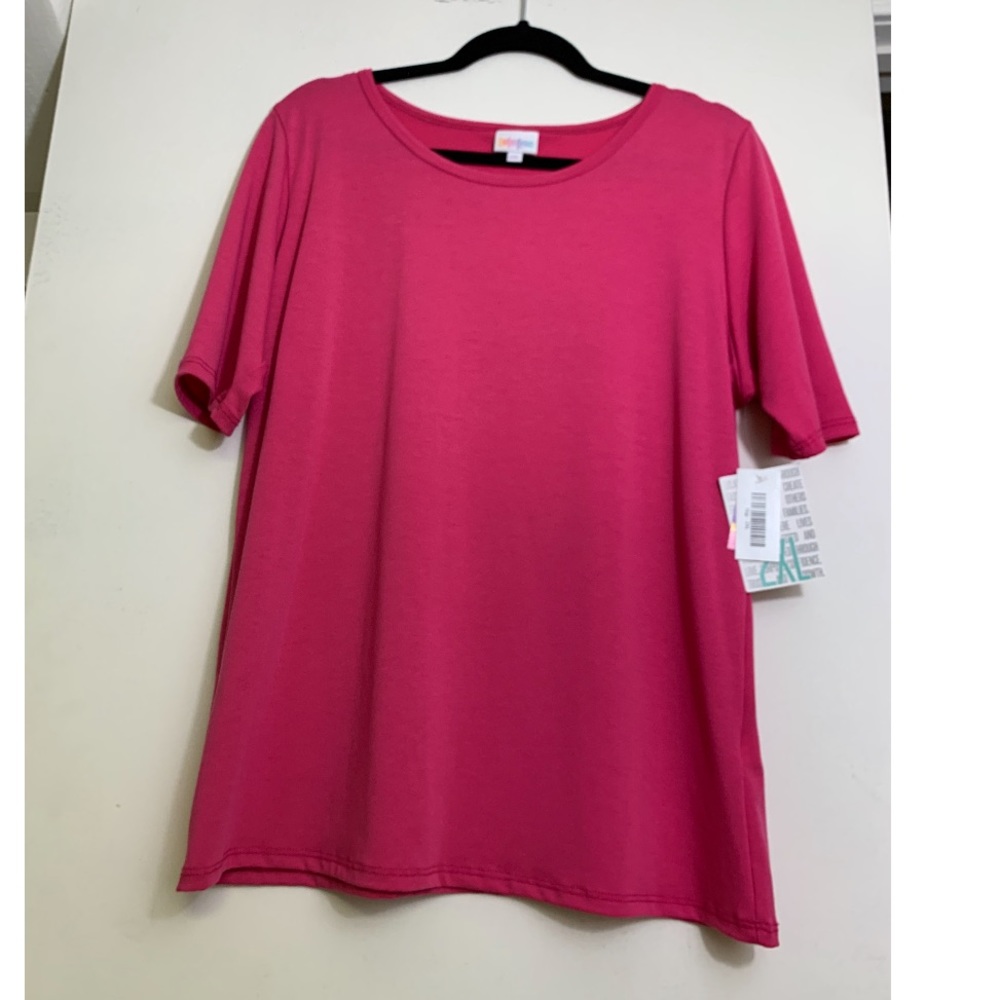 2XL NWT Hot Pink Lularoe Gigi Shirt